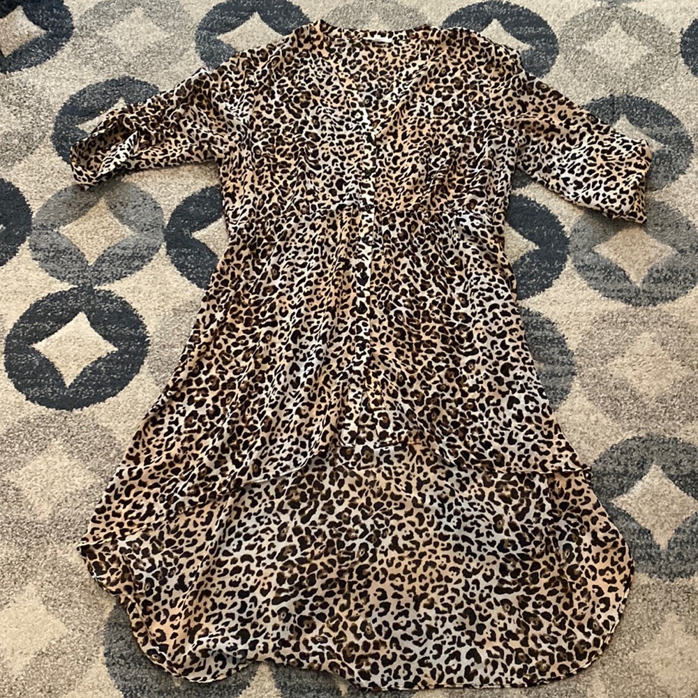 Animal print top